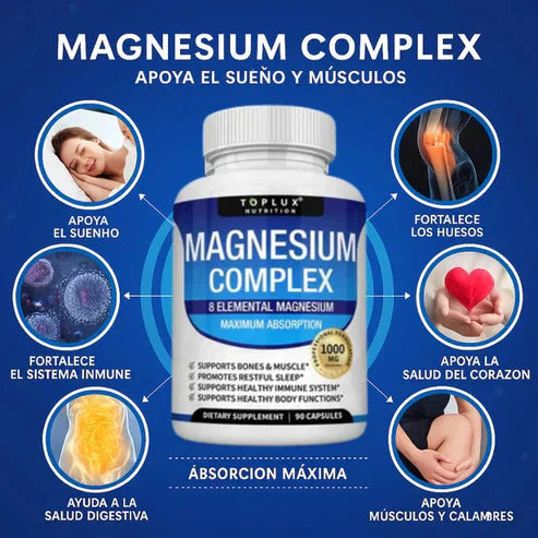 MAGNESIUM COMPLEX 8 EN 1 ORIGINAL ✨SUPER OFERTA