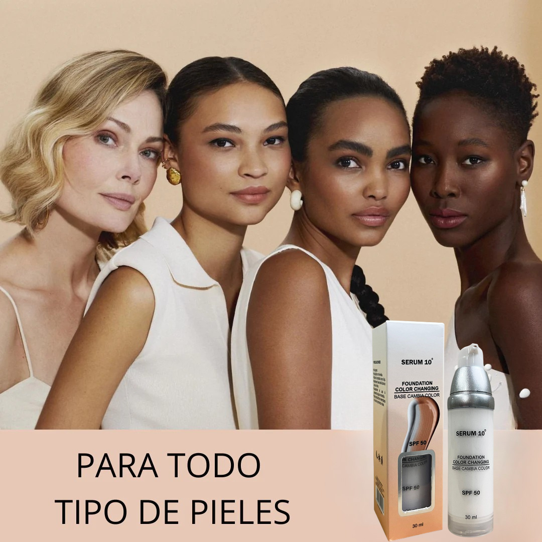 LA ÚNICA BASE DE MAQUILLAJE MÁGICA QUE CAMBIA DE COLOR 🤩 + OBSEQUIO GRATIS🎁