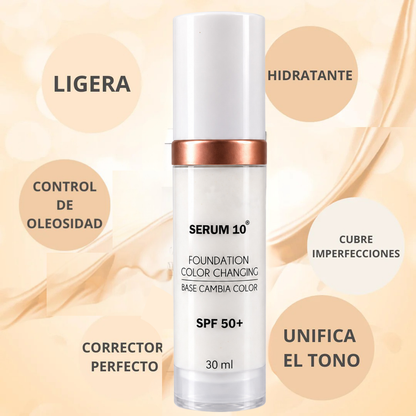 LA ÚNICA BASE DE MAQUILLAJE MÁGICA QUE CAMBIA DE COLOR 😍 ORIGINAL