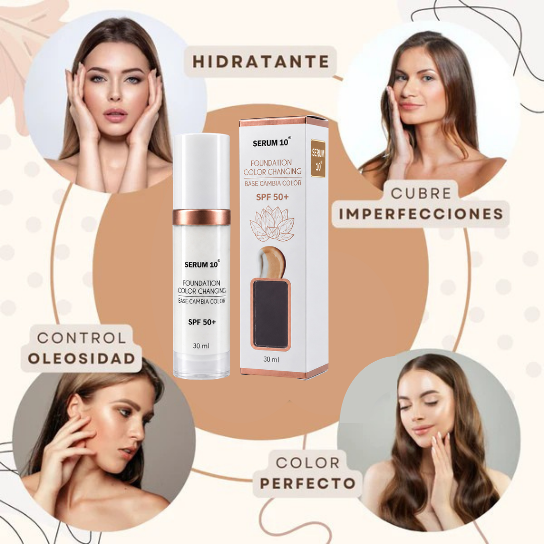 LA ÚNICA BASE DE MAQUILLAJE MÁGICA QUE CAMBIA DE COLOR 😍 ORIGINAL