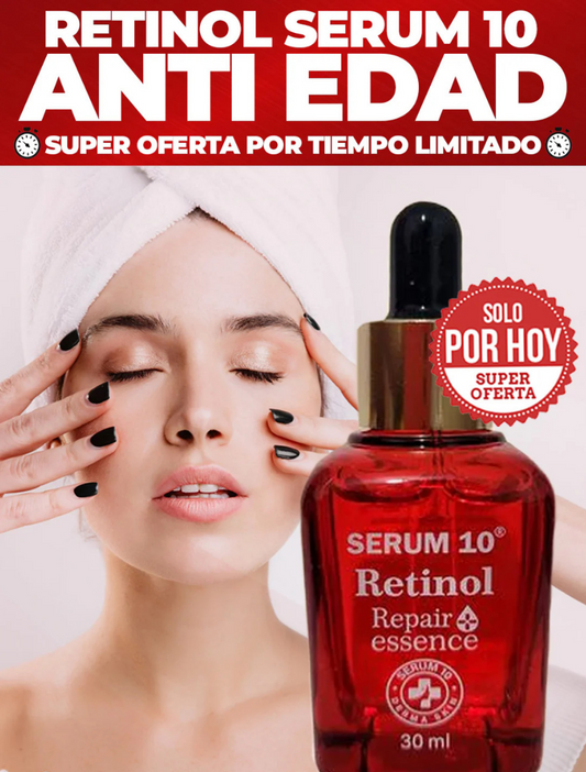 RETINOL SERUM 10 Antienvejecimiento ORIGINAL 50% Dto 😍
