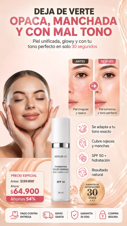LA ÚNICA BASE DE MAQUILLAJE MÁGICA QUE CAMBIA DE COLOR 😍 ORIGINAL