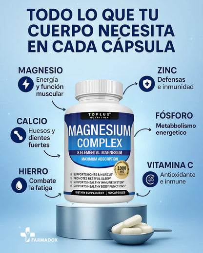 MAGNESIUM COMPLEX 8 EN 1 ORIGINAL ✨SUPER OFERTA