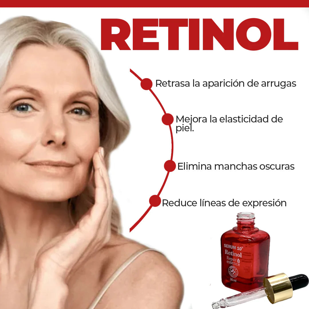 RETINOL SERUM 10 Antienvejecimiento ORIGINAL 50% Dto 😍